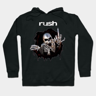 vintage horror rush band Hoodie